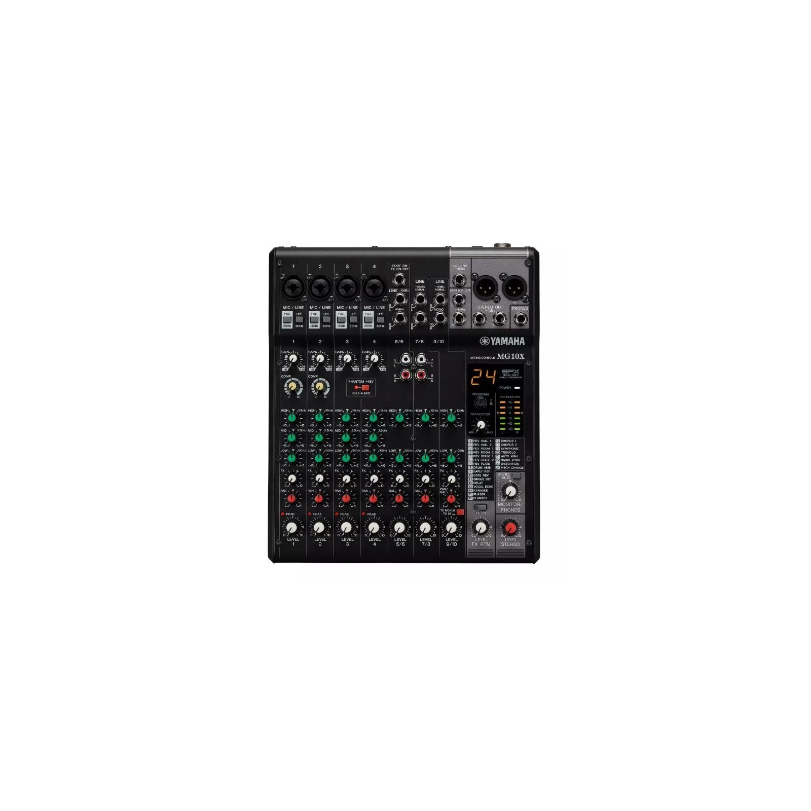 Yamaha MG10XCV 10 Channel Stereo Mixer with Effects